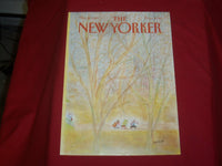 1983 DECEMBER 5 NEW YORKER MAGAZINE FRONT COVER ONLY - GREAT ART FOR FRAMING