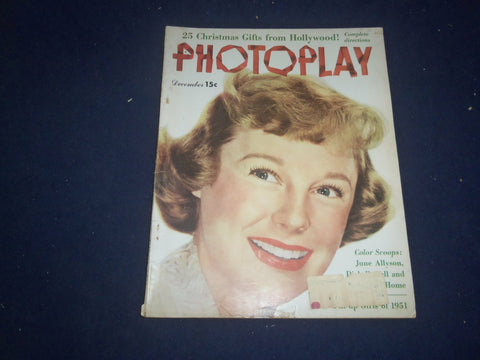 1950 DECEMBER PHOTOPLAY MAGAZINE - JUNE ALLYSON COVER - F 251T