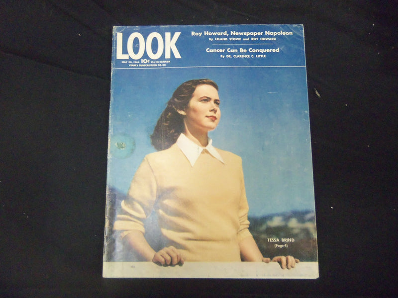 1944 MAY 30 LOOK MAGAZINE - GREAT PHOTOS & ADS - ST 1987