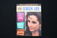 1959 JUNE TV AND SCREEN LIFE MAGAZINE - ELIZABETH TAYLOR COVER - E 24568