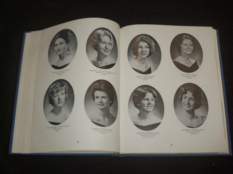 1964 CONOCOCHEAGUE WILSON COLLEGE YEARBOOK - CHAMBERSBURG, PENNSYLVANIA- YB 1963
