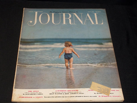 1951 JULY LADIES' HOME JOURNAL MAGAZINE - JEAN FRITZ FRONT COVER - E 4472