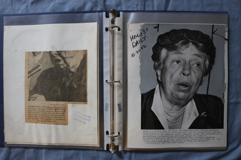 ELEANOR ROOSEVELT ORIGINAL PHOTOS ALBUM - 13 PHOTOS - #2
