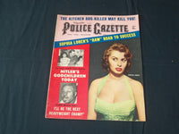 1960 JULY THE NATIONAL POLICE GAZETTE MAGAZINE - SOPHIA LOREN - B 5700