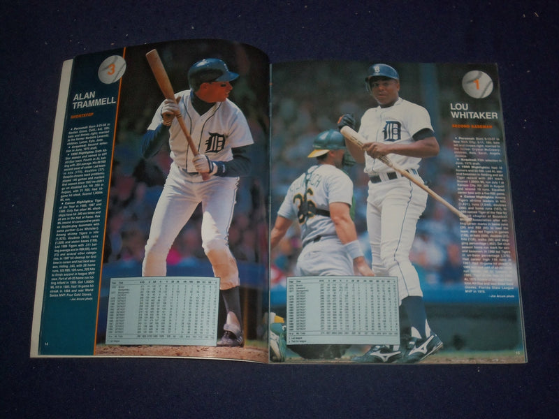 1991 DETROIT TIGERS YEARBOOK - ST 6508