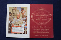 1939-1942 METROPOLITAN OPERA HOUSE PROGRAMS - LOT OF 5 - K 1700