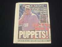 2020 OCTOBER 15 NEW YORK DAILY NEWS NEWSPAPER - CUOMO TO CUT SCHOLL LUNCH FUNDS