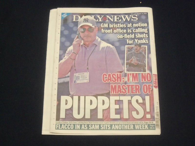 2020 OCTOBER 15 NEW YORK DAILY NEWS NEWSPAPER - CUOMO TO CUT SCHOLL LUNCH FUNDS