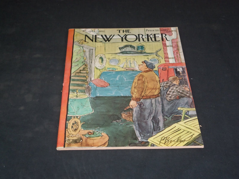 1952 SEPTEMBER 27 THE NEW YORKER MAGAZINE - ILLUSTRATED COVER - NY 482