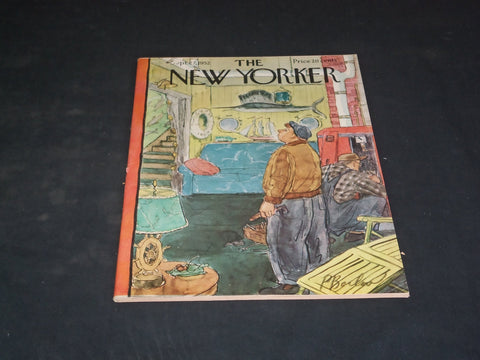 1952 SEPTEMBER 27 THE NEW YORKER MAGAZINE - ILLUSTRATED COVER - NY 482