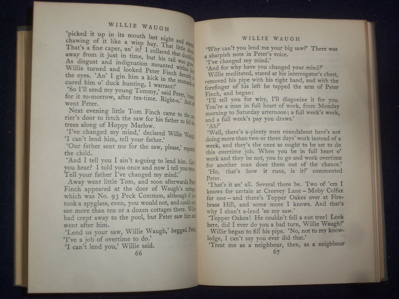 1929 FISHMONGER'S FIDDLE HARDCOVER BOOK BY A. E. COPPARD - KD 9074