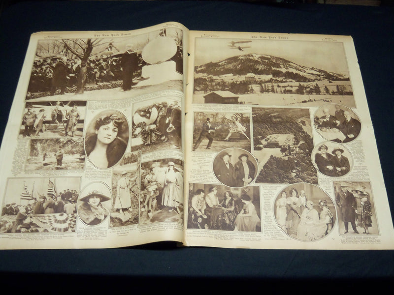1922 APRIL 16 NEW YORK TIMES PICTURE SECTION - THE LEVIATHAN - PHOTOS - NT 8855