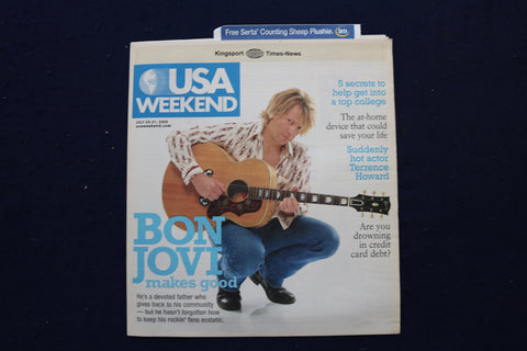 2005 JULY 29-31 USA WEEKEND MAGAZINE - BON JOVI COVER - E 18263