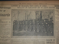 1907 MARCH 19 THE BOSTON HERALD - EVACUATION DAY SHOW GREATEST IN HISTORY- BH 13
