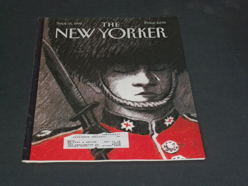 1997 SEPTEMBER 15 THE NEW YORKER MAGAZINE - ILLUSTRATED COVER - NY 1906