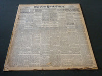 1930 AUGUST 12 NEW YORK TIMES - CRAIN SUBPOENAS WALKER IN EWALD BRIBE - NT 5621