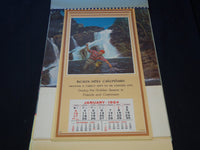 1954 BEAUX-ART HANGERS CALENDAR SALESMAN SAMPLE SHEETS BOOK - C 11