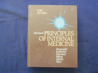 1987 HARRISON'S PRINCIPLES OF INTERNAL MEDICINE HARDCOVER BOOK - FAUCI - KD 8893