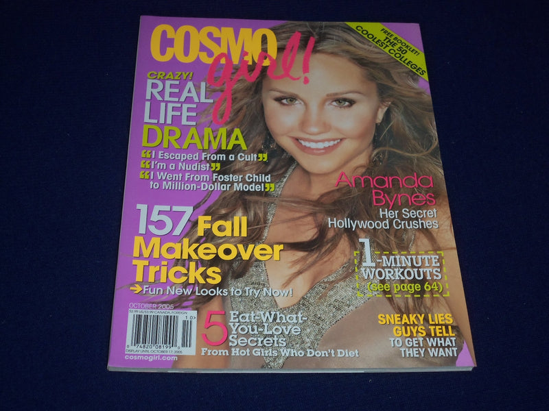 2005 OCTOBER COSMO GIRL MAGAZINE - AMANDA BYNES - SP 3719