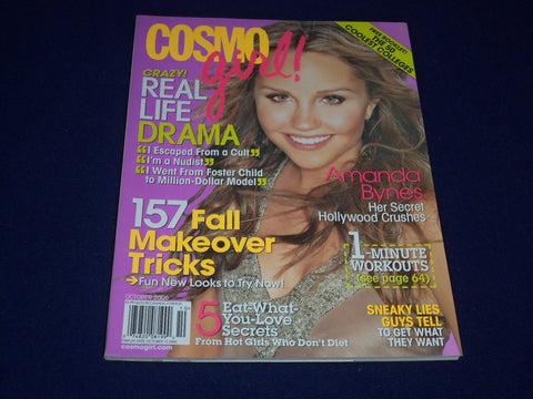 2005 OCTOBER COSMO GIRL MAGAZINE - AMANDA BYNES - SP 3719