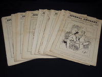 1881-1884 JOURNAL AMUSANT ILLUSTRE FRENCH MAGAZINE LOT OF 30 - FASHION - O 3197K