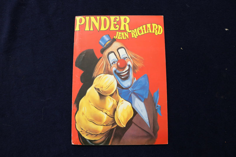 1979-1990 CIRQUE-PINDER JEAN RICHARD CIRCUS PROGRAMS - FRENCH -LOT OF 5 - O 3509