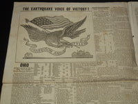 1840 OCTOBER 27 DOVER ENQUIRER NEWSPAPER - HARRISON - VOICE OF VICTORY - NP 8982
