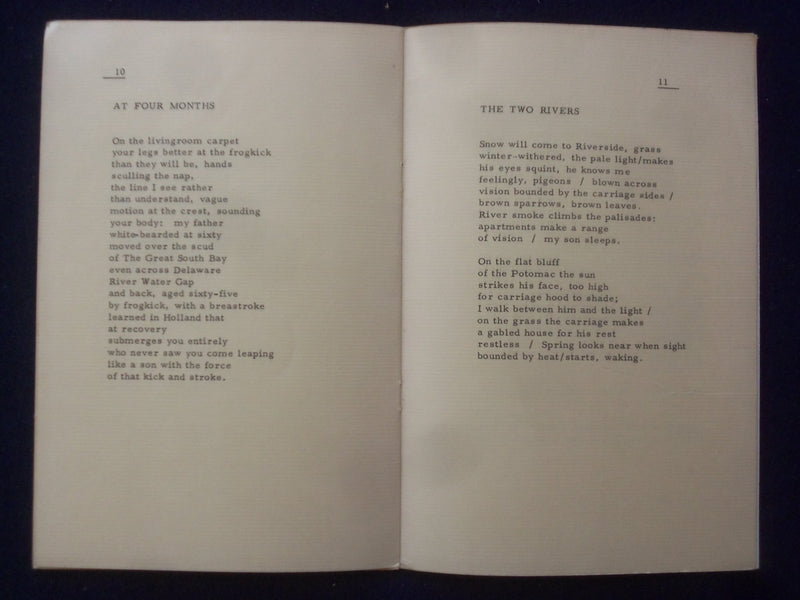 1967 THE COUNTED SOFTCOVER BOOK BY ROBERT VAS DIAS - INSCRIBED - K 179