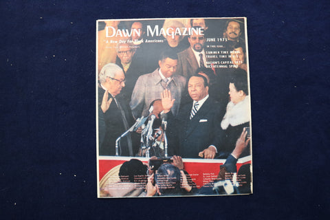 1975 JUNE DAWN MAGAZINE - MAYOR WALTER E. WASHINGTON - NP 8847
