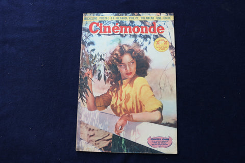 1948 NOV 23 CINEMONDE MAGAZINE - JENNIFER JONES - JANE PETERS COVER - E 23931