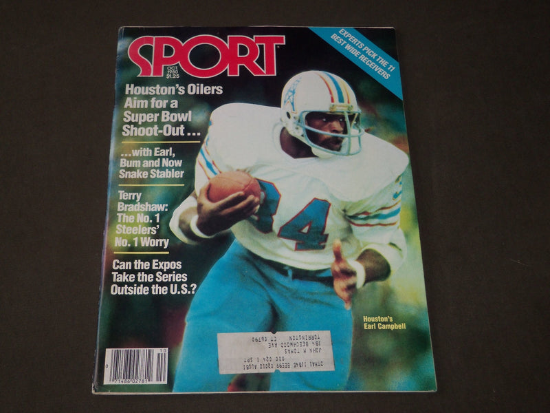 1988 MARCH SPORT MAGAZINE - HOUSTON'S EARL CAMPBELL - CW 331