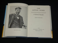 1950 THE LIPTON STORY HARDCOVER BOOK BY ALEC WAUGH - KD 7546