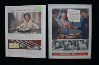 1940'S-1950'S LINDA DARNELL MAGAZINE ADVERTISEMENTS - LOT OF 33 - O 3795