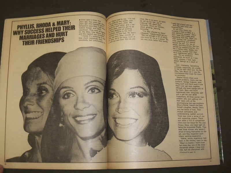 1976 MAY MODERN SCREEN MAGAZINE - MARY TYLER MOORE & VALERIE HARPER COVER- M 253