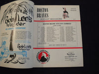 1972-1973 BOSTON BRAVES AHL HOCKEY PROGRAM - SP 3624I
