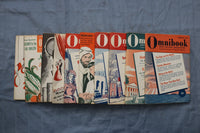 1950-1957 OMNIBOOK BEST-SELLER MAGAZINE - LOT OF 60 - O 3882