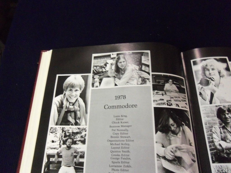 1978 VANDERBILT UNIVERSITY YEARBOOK - NASHVILLE TENNESSEE - COMMODORE - YB 165
