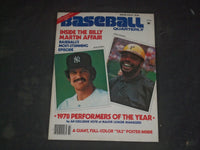 1978-79 WINTER BASEBALL QUARTERLY MAGAZINE - RON GUIDRY & DAVE PARKER - B 554