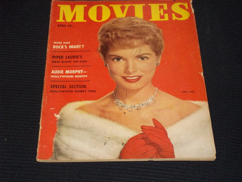 1953 APRIL MOVIES MAGAZINE - JANET LEIGH FRONT COVER - E 16434