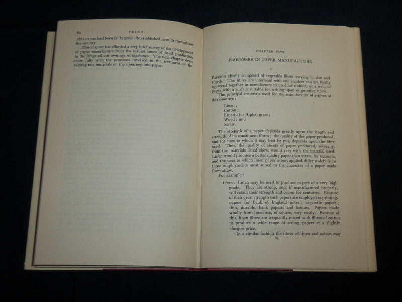 1952 PRINT A MANUAL FOR LIBRARIES AND STUDENTS BOOK BY GEORGE MANN - KD 6800