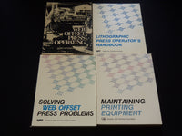 1974-1990 GRAPHIC ARTS TECHNICAL FOUNDATION BOOK LOT OF 4 - O 2351E