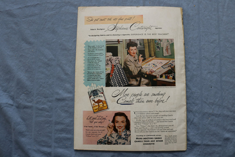 1948 JULY MOVIE STORY MAGAZINE - BING CROSBY & JOAN FONTAINE COVER - ST 1002L