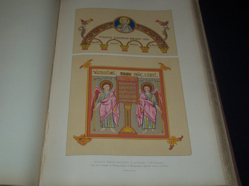 1868 MINIATURES & ORNAMENTS OF ANGLO-SAXON & IRISH MANUSCRIPTS - WESTWOOD- Z 253