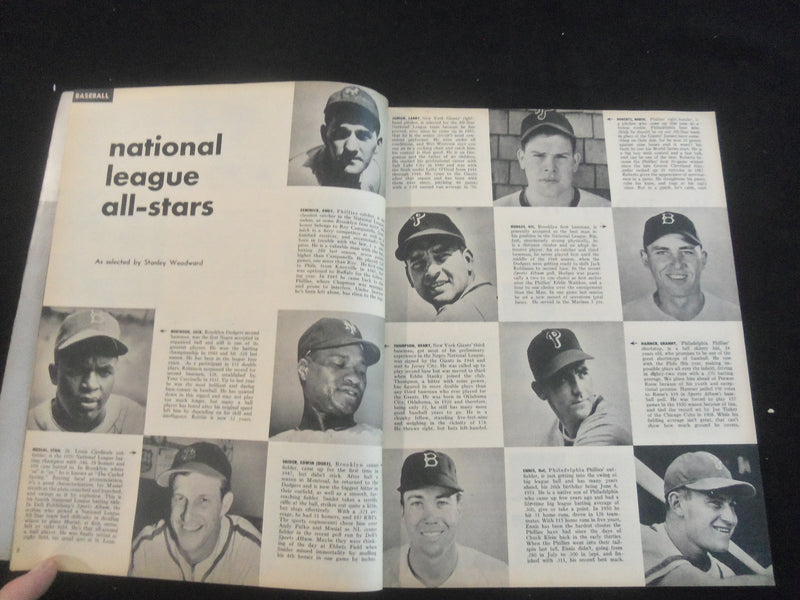 1951 WHO'S WHO IN SPORTS MAGAZINE - VOL 1, NO 2 - MUSIAL - ROTE - J 7740