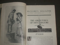 1910 SEPTEMBER MCCLURE'S MAGAZINE - STORIES, ILLUSTRATIONS & ADS - B 4601
