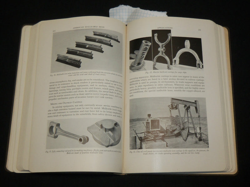 1944 AMERICAN MALLEABLE IRON A HANDBOOK - CLEVELAND - KD 6533