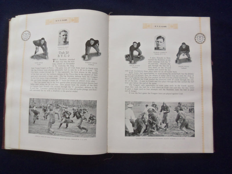 1929 THE UTONIAN UNIVERSITY OF UTAH YEARBOOK - SALT LAKE CITY, UTAH - YB 3123