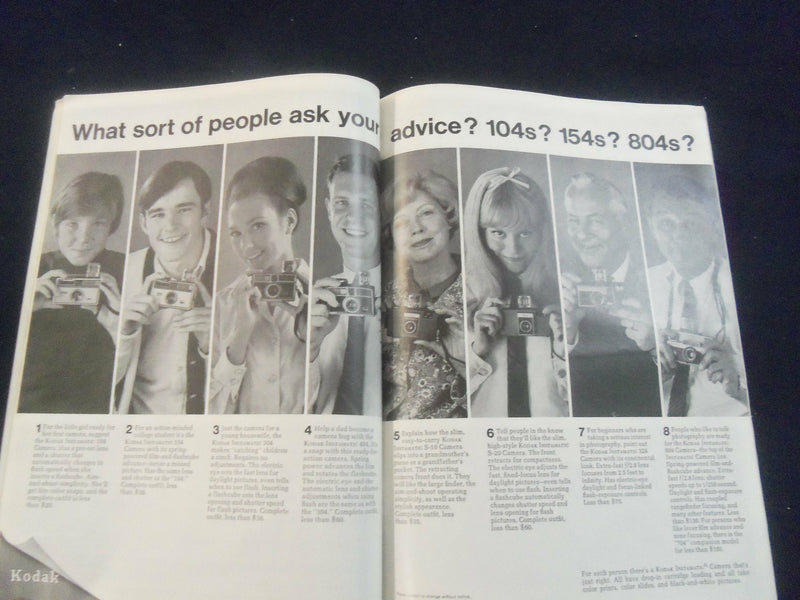 1968 JANUARY U.S CAMERA AND TRAVEL MAGAZINE - HIGH SPEED EKTACHROME - SP 4714B