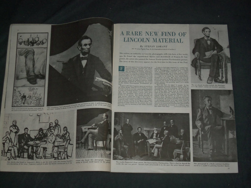 1947 JULY 19 THE SATURDAY EVENING POST MAGAZINE - ILLUSTRATED COVER - SP 2477P