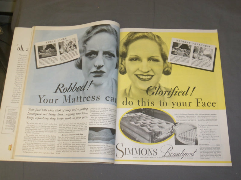 1933 OCTOBER MCCALL'S MAGAZINE - NEYSA MCMEIN COVER - B 6374